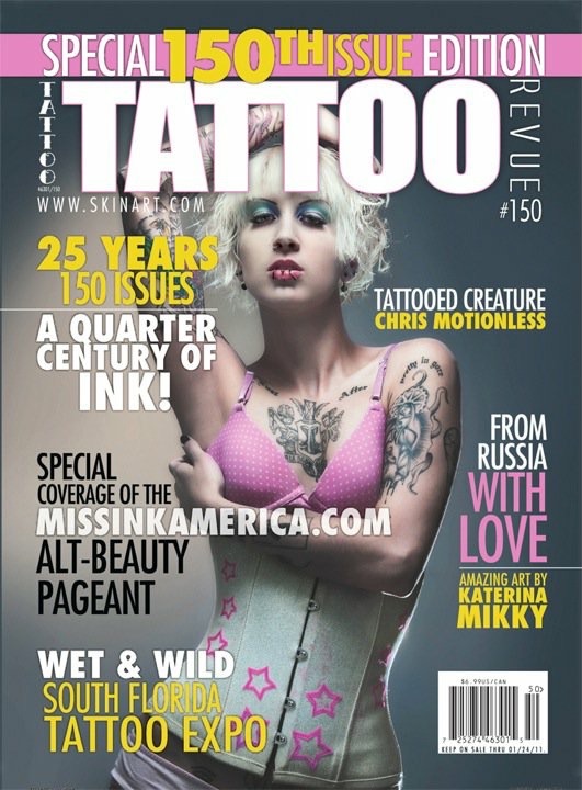Tattoo Revue issue 150 magazine cover